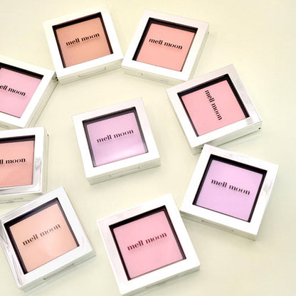 mell moon Pure Blurring Blush 5.2g 6 Colors
