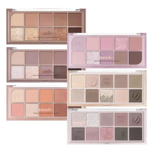  Perfect for beginners and makeup enthusiasts alike, the mude. Shawl Moment Eyeshadow Palette is a must-have for creating depth and dimension in any makeup routine.