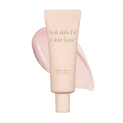 mude. Soft Skin Fit Glow Base SPF50+ PA++++ 40ml