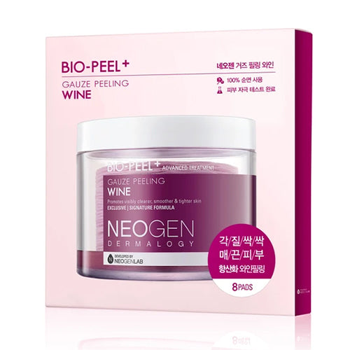 [NEOGEN] DERMALOGY BIO-PEEL GAUZE PEELING WINE 8pcs - Dodoskin