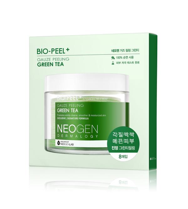 [NEOGEN] DERMALOGY BIO-PEEL GAUZE PEELING GREEN TEA 8pcs - KLO