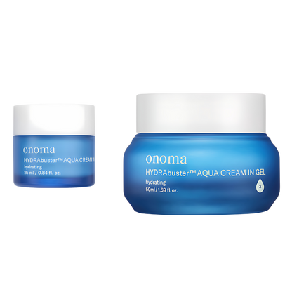 Hydra Buster Aqua Cream in Gel 25ml/50ml by onoma.