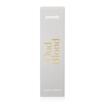 50ml Oud Blond Hand Cream, a nourishing formula that hydrates and revitalizes hands with a captivating fragrance.