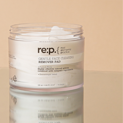 RE:P Gentle Face Cleaning Remover Pad 180ml - KLO