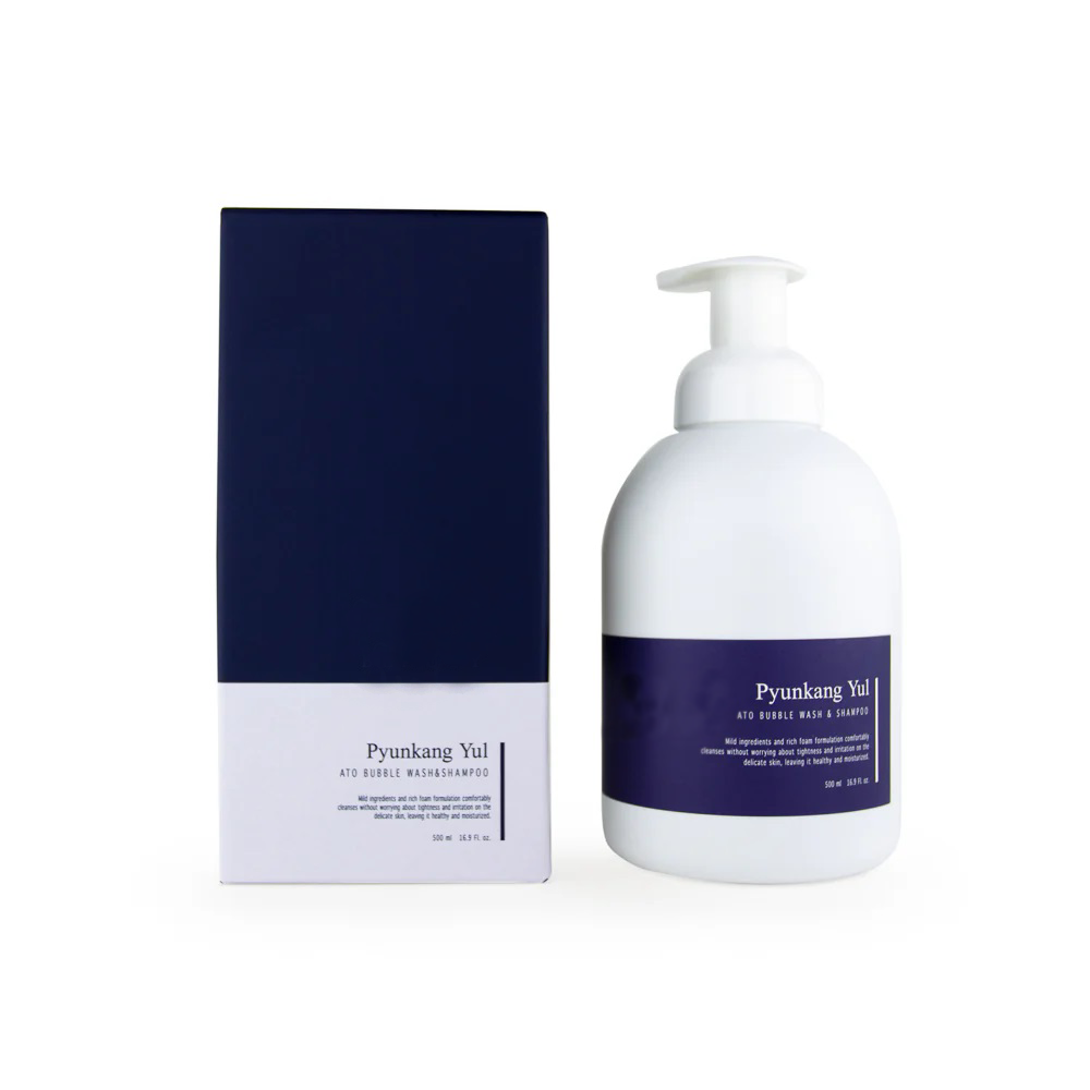 [US STOCK] Pyunkang Yul Ato Bubble Wash & Shampoo 500ml - DODOSKIN
