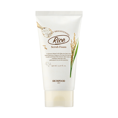 SKINFOOD Rice Daily Brightening Scrub Foam 150ml