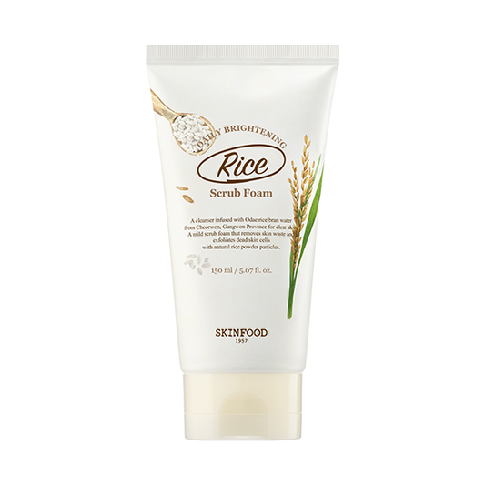 SKINFOOD Rice Daily Brightening Scrub Foam 150ml