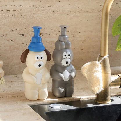 ROMANE Brunch Brother Bunny & Puppy Dispenser set