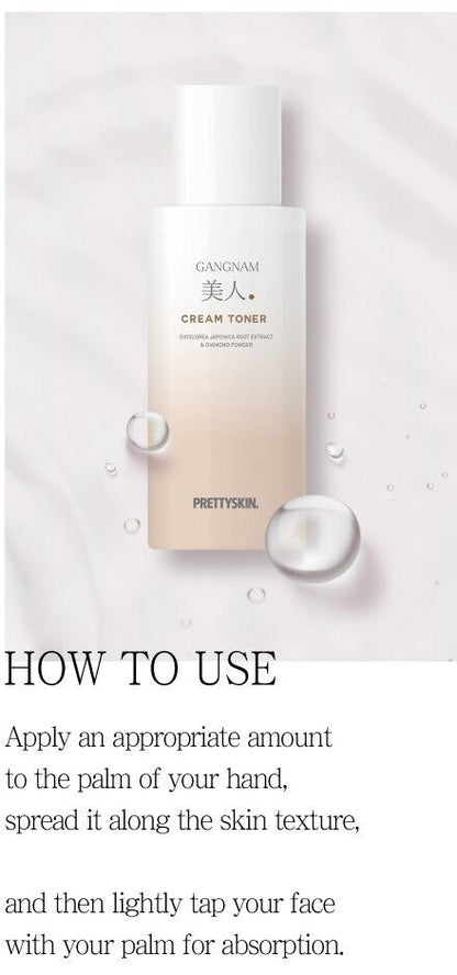 Pretty skin Gangnam Miin Cream Toner 300ml - DODOSKIN
