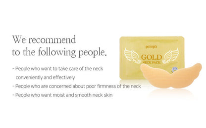 PETITFEE Gold Neck Pack (5pcs) - DODOSKIN