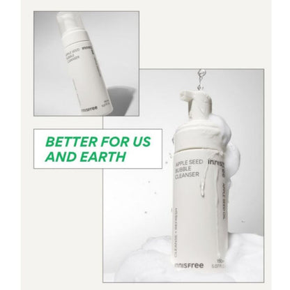 Innisfree Apple Seed Bubble Cleanser 150ml - KLO