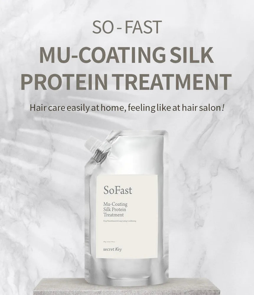Secret Key So Fast Mu Coating Silk Protein Treatment 500g (22AD) - KLO