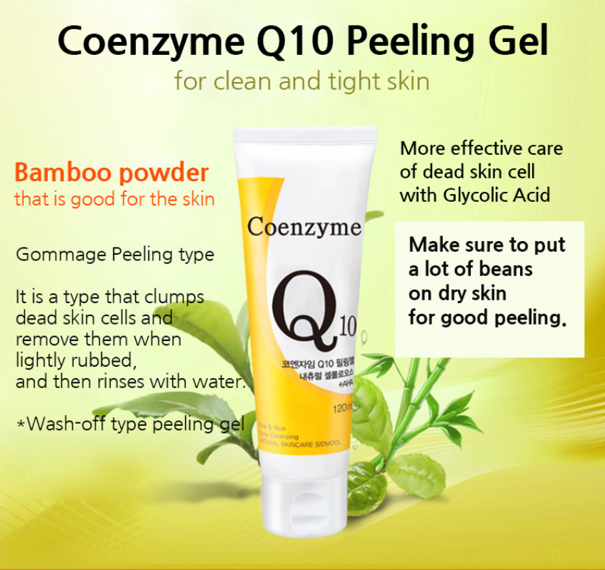 Sidmool Coenzyme Q10 Peeling Gel 120ml - DODOSKIN