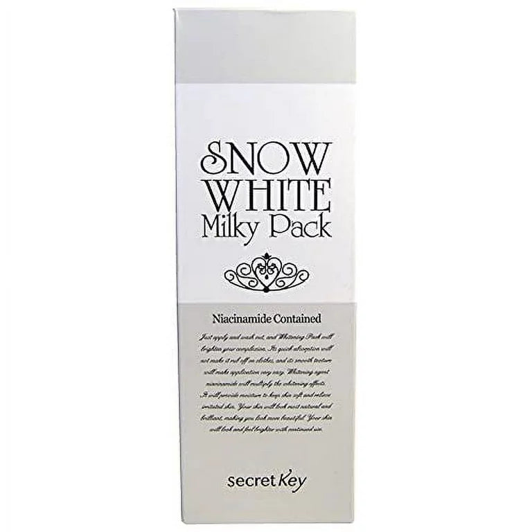 Secret Key Snow White Milky Pack 200g - KLO