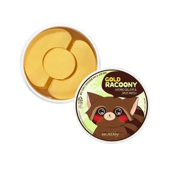 Secret Key Gold Racoony Hydrogel Eye & Spot Patch 90ea - KLO