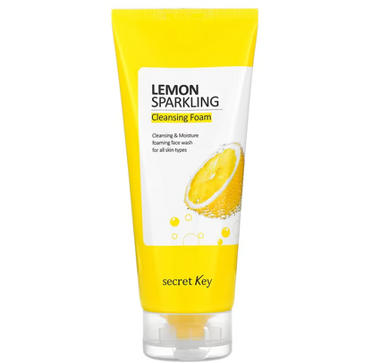 [Secret Key] Lemon Sparkling Cleansing Foam 200ml - KLO