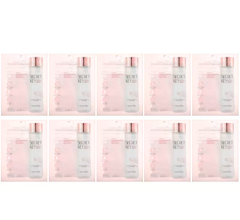 Secret Key Rose Edition Starting Treatment Essential Mask Sheet (10ea) - KLO