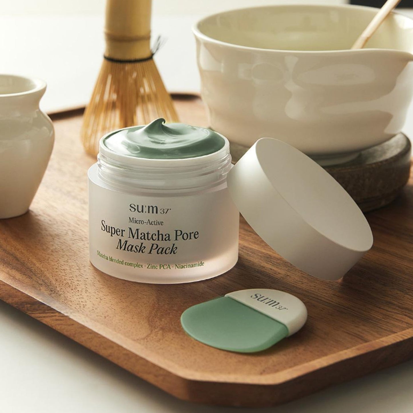 su:m37 Micro-Active Super Matcha Pore Mask Pack 100ml
