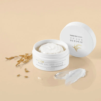 THANK YOU FARMER Rice Pure Gel and Cream 80ml - DODOSKIN