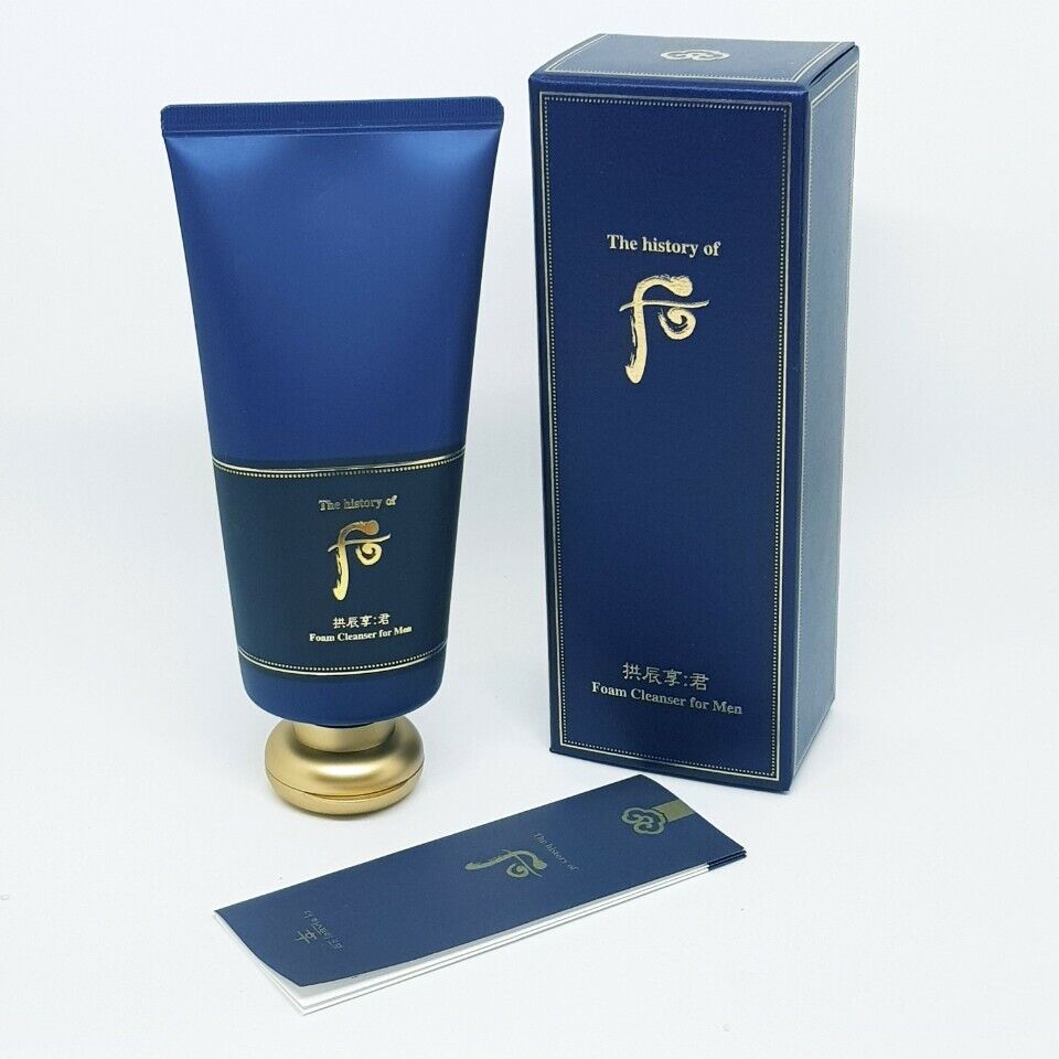 The history of whoo Gongjinhyang Gun Ja Yang Foam Cleanser for Men 180ml - KLO