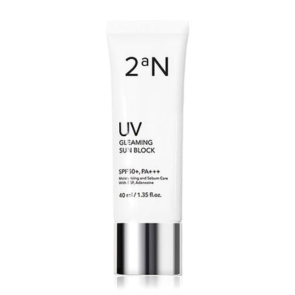 [2aN] Gleaming Sun Block SPF50+ PA+++ 40ml - Dodoskin