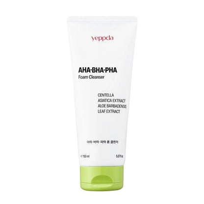 yeppda AHA·BHA·PHA Foam Cleanser 150ml