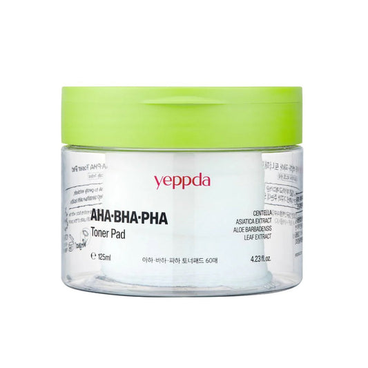 yeppda AHA·BHA·PHA Toner Pad 60pads 125ml
